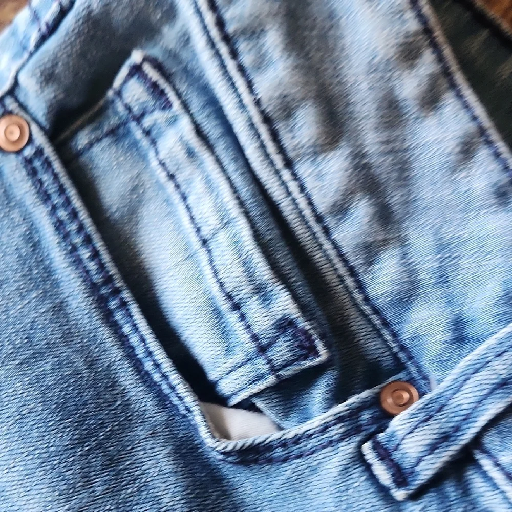 Forever 21 Light Blue Flare Jeans - Picture 5 of 12